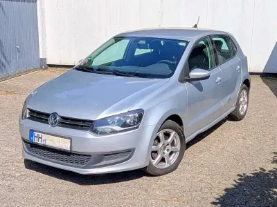Gebraucht VW Polo Trendline 86 PS (63 kW) 2010 Silber Kleinwagen