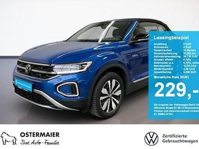 Gebraucht VW T-Roc Goal 116 PS (85 kW) 2025 Blau SUV