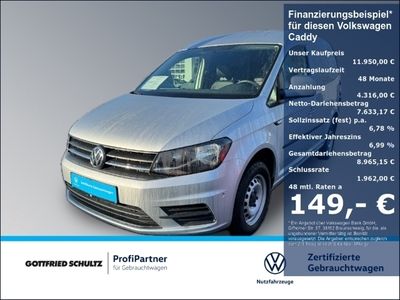 gebraucht VW Caddy Kasten 2.0 TDI Dachleiterklappe AHK Navi Klima HFT