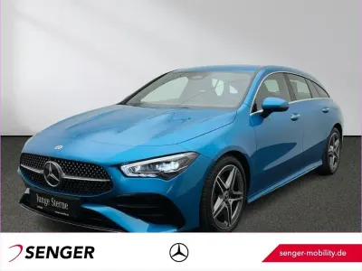 Brugt Mercedes CLA200 AMG 150 HK (110 kW) 2025 Blå Sedan