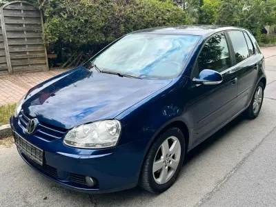 Gebraucht VW Golf V United 122 PS (89 kW) 2008 Blau Kleinwagen