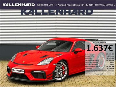 Gebraucht Porsche 718 Cayman GT4 500 PS (367 kW) 2024 Rot Coupé