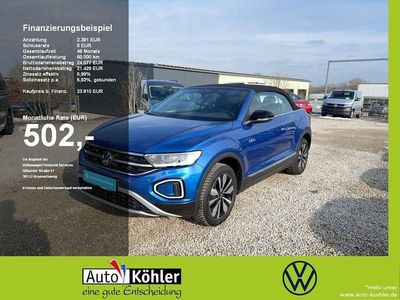 Usata VW T-Roc Cabriolet Goal 116 CV (85 kW) 2025 Blu Cabrio