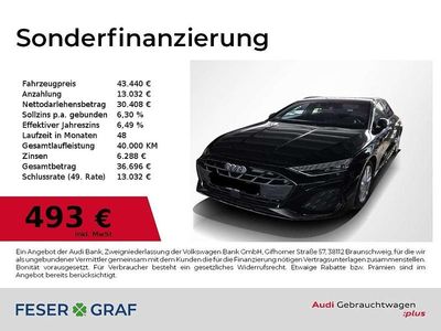 Schwarz (mythosschwarz metallic) Gebraucht 2025 Audi A3 S-Line Limousine | 43.440 € (Fairer Preis)