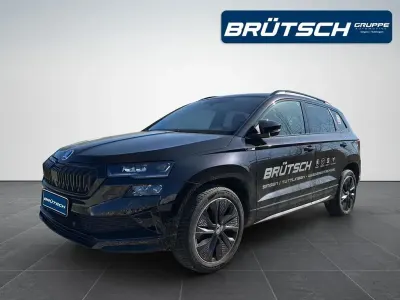 Gebraucht Skoda Karoq SportLine 150 PS (110 kW) 2024 Schwarzmagic perleffekt metallic SUV