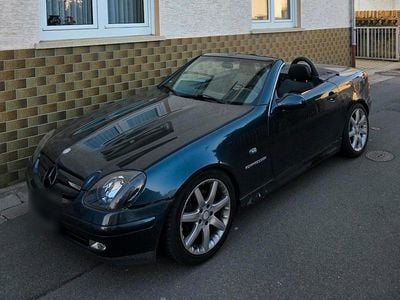 Gebraucht Mercedes SLK230 AMG 197 PS (144 kW) 1998 Blau Cabrio