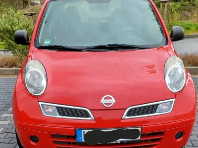 Gebraucht Nissan Micra 65 PS (47 kW) 2009 Rot Kleinwagen