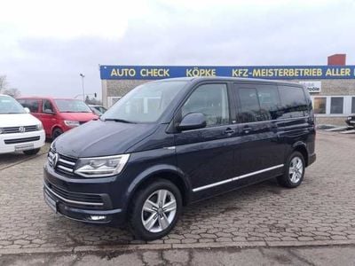 Gebraucht VW Multivan Generation Six 150 PS (110 kW) 2015 Blau metallic Van / Kleinbus