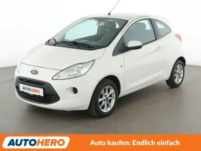 Gebraucht Ford Ka Cool & Sound Edition 69 PS (50 kW) 2015 Weiß Kleinwagen