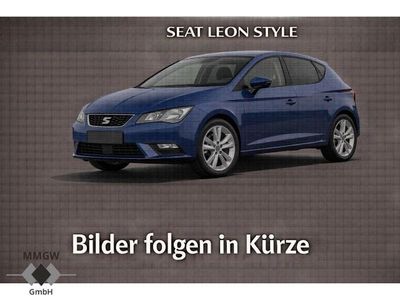 Usata Seat Leon Style 110 CV (80 kW) 2016 Blu Berlina