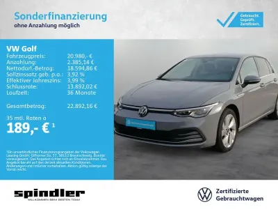 Gebraucht VW Golf VIII Style 131 PS (96 kW) 2022 Grau Limousine
