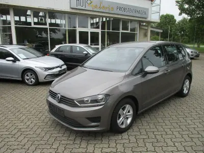 Gebraucht VW Golf Sportsvan Trendline 110 PS (80 kW) 2015 Grau Van / Kleinbus
