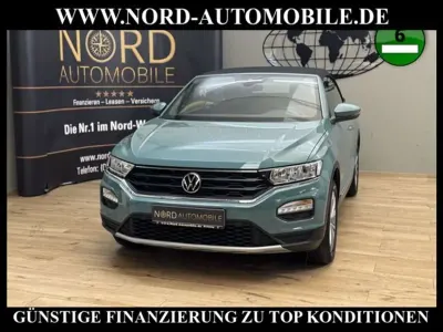 Usata VW T-Roc Cabriolet Style 110 CV (80 kW) 2021 Verde Cabrio