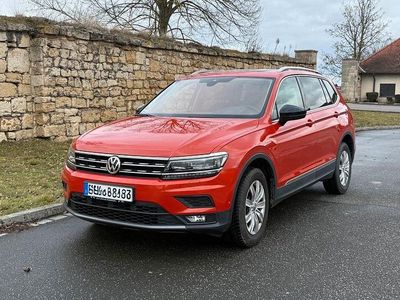 Gebraucht VW Tiguan Allspace IQ Drive 150 PS (110 kW) 2019 Orange SUV