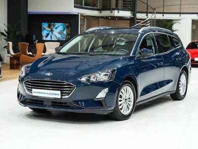 Blau Gebraucht 2020 Ford Focus Titanium Limousine | 15.780 € (Superpreis)