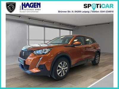 Usata Peugeot 2008 Active 101 CV (74 kW) 2021 Arancione SUV