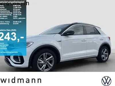 Brugt VW T-Roc Cabriolet R-line 150 HK (110 kW) 2025 Hvid SUV