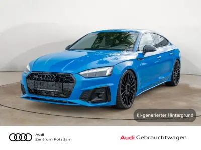 Gebraucht Audi A5 Sportback S-Line 204 PS (150 kW) 2021 Blau Kleinwagen