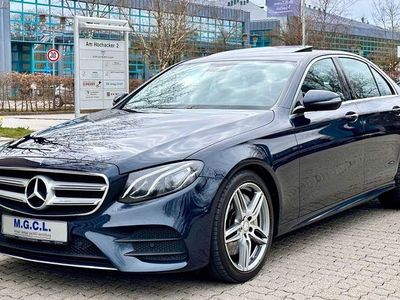 Usata Mercedes E350 AMG line 258 CV (189 kW) 2017 Verde Berlina