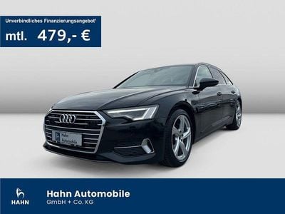 Mythosschwarz metallic Gebraucht 2022 Audi A6 S-Line Kombi | 34.990 € (Guter Preis)