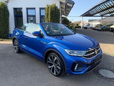 Gebraucht VW T-Roc Cabriolet R-line 150 PS (110 kW) 2022 Blau Cabrio
