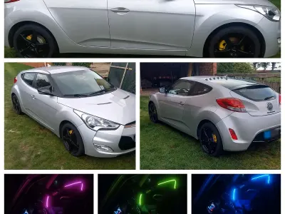 Gebraucht Hyundai Veloster 140 PS (102 kW) 2012 Silber Kleinwagen