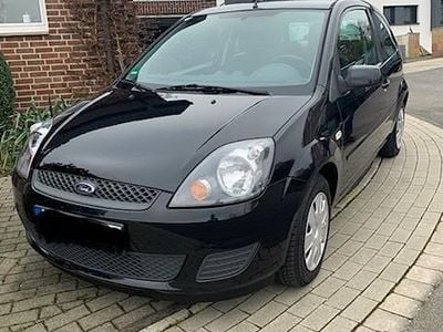 Gebraucht Ford Fiesta 75 PS (55 kW) 2008 Schwarz Kleinwagen