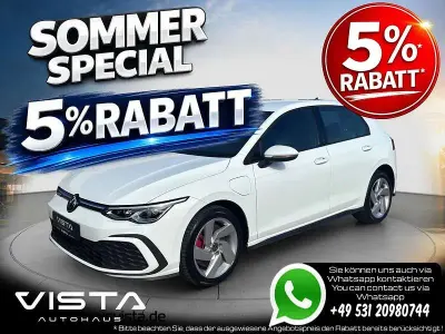 Gebraucht VW Golf VIII GTE 150 PS (110 kW) 2022 Weiß Limousine