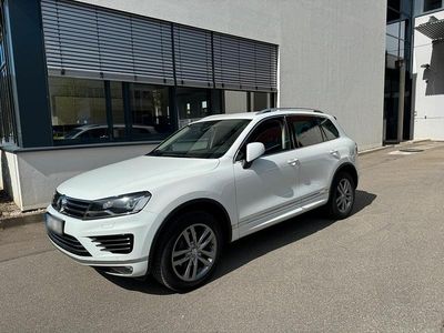 Brugt VW Touareg R-line 204 HK (150 kW) 2014 Hvid SUV