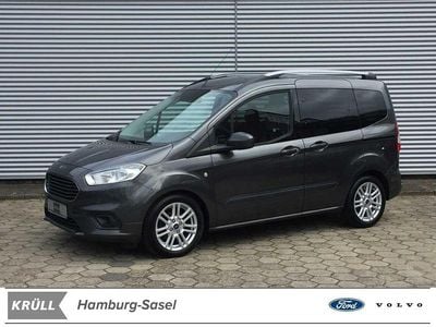 Gebraucht Ford Tourneo Courier Titanium 101 PS (74 kW) 2020 Grau Van / Kleinbus