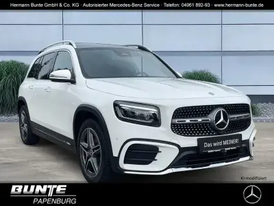 Gebraucht Mercedes GLB200 AMG 163 PS (119 kW) 2024 Polarweiß (weiß) SUV