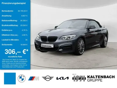 Gebraucht BMW M240 M Sport 340 PS (250 kW) 2020 Grau Cabrio