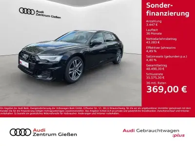 Gebraucht Audi A6 S-Line 204 PS (150 kW) 2025 Mythosschwarz metallic Kombi