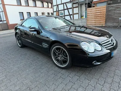 Gebraucht Mercedes SL500 306 PS (225 kW) 2002 Schwarz Cabrio