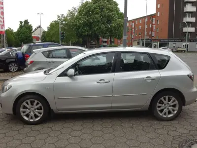 Gebraucht Mazda 3 Inclusive 105 PS (77 kW) 2008 Silber Limousine