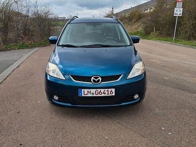 Gebraucht Mazda 5 Exclusive 145 PS (106 kW) 2006 Blau Van / Kleinbus
