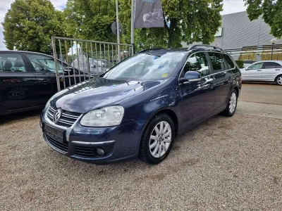Gebraucht VW Golf VI Comfortline 122 PS (89 kW) 2008 Bluegraphit perleffekt Kleinwagen