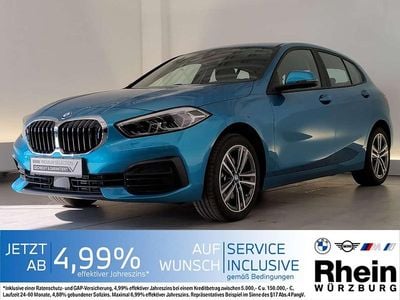 Second-hand BMW 118 Advantage 150 CP (110 kW) 2023 Albastru Hatchback