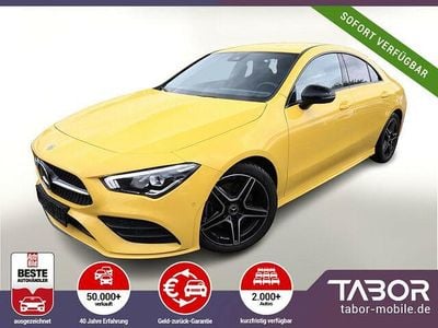 Usata Mercedes CLA200 AMG line 163 CV (119 kW) 2021 Giallo Berlina
