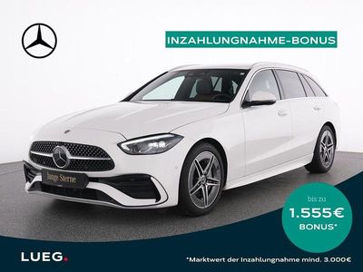 Weiß Gebraucht 2024 Mercedes C200 AMG Limousine | 42.885 € (Teuer)