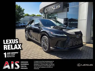 Neu Lexus RX350h E-FOUR Luxury Line 250 PS (183 kW) 2026 Graphitschwarz SUV