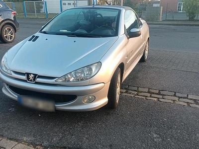 Brugt Peugeot 206 CC 84 HK (61 kW) 2004 Sølv Cabriolet