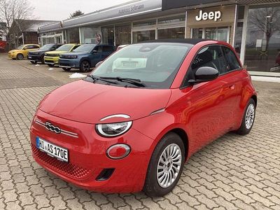 Neu Fiat 500e Red 69 kW (95 PS) 2025 Rot Cabrio