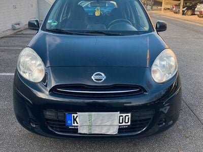 Gebraucht Nissan Micra 80 PS (58 kW) 2012 Schwarz Kleinwagen