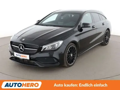 Gebraucht Mercedes CLA220 Shooting Brake AMG line 177 PS (130 kW) 2016 Nachtschwarz Kombi