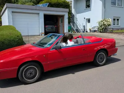 Gebraucht Chrysler Le Baron 132 PS (97 kW) 1991 Rot Cabrio