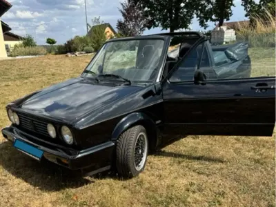 Gebraucht VW Golf Cabriolet Sportline 98 PS (72 kW) 1992 Schwarz Cabrio