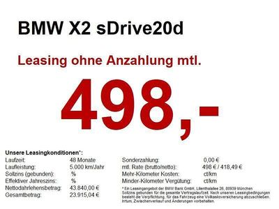 Usata BMW X2 M Sport 150 CV (110 kW) 2025 Blu SUV