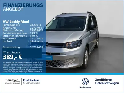 Gebraucht VW Caddy Maxi Life Life 114 PS (83 kW) 2022 Van / Kleinbus