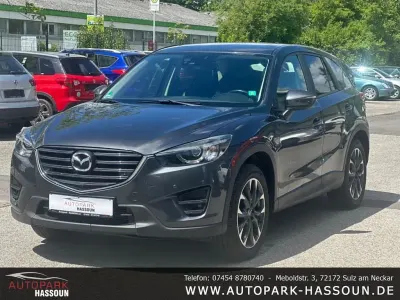Gebraucht Mazda CX-5 Sports-Line 175 PS (128 kW) 2016 Graphitgrau SUV